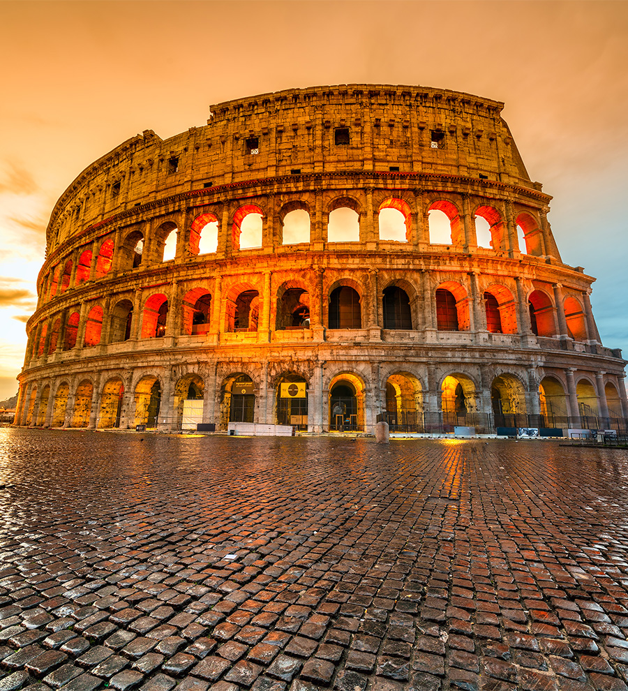 Programa en Tierra Roma y los Tesoros Tivoli